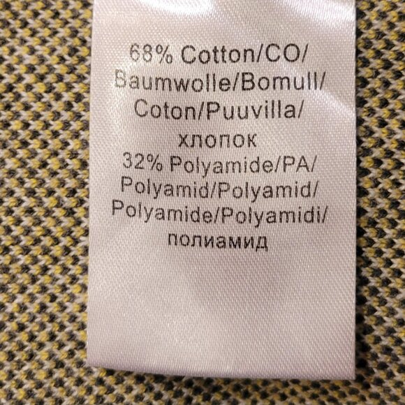 Marble Buckle Detail Longline Art-to-Wear Cardigan Sweater Jacket Size M - Picture 12 of 13